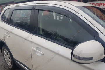 Дефлекторы на боковые окна - ветровики Mitsubishi Outlander