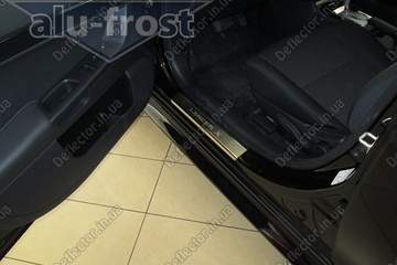 Накладки на внутренние пороги Mitsubishi Lancer 10