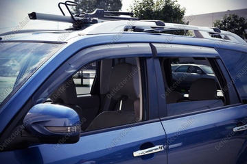 Ветровики на окна - дефлекторы окон авто Subaru Forester